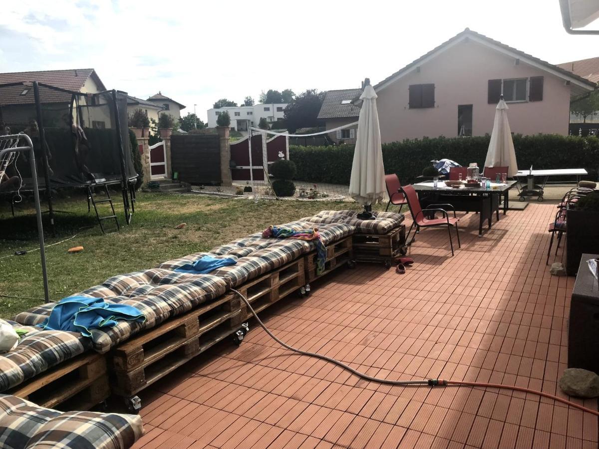 Ravissant Studio Neuf, Entierement Equipe, Fonctionnel De 40 M2 Avec Entree Independante Dans La Campagne Campagnes Massonnens Exterior foto